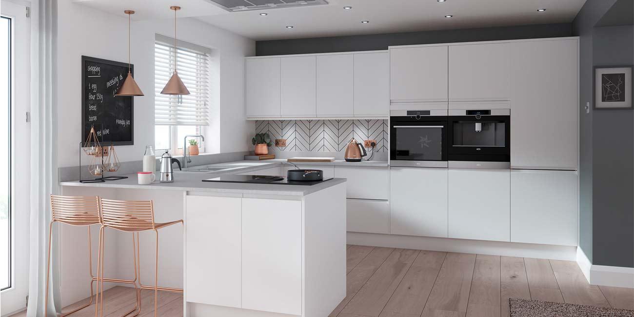 استفاده از آهنربای چسب‌دار برای ساخت کابینت بدون دستگیره+مزایا و معایب