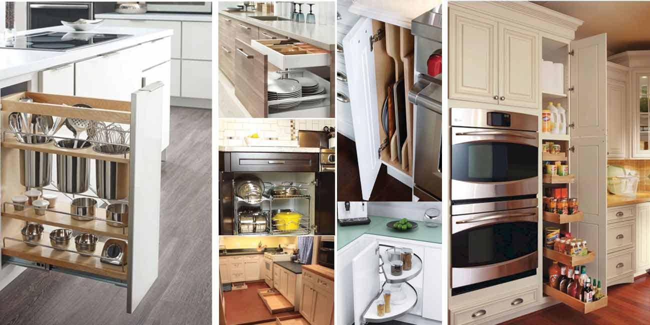 انواع اکسسوری کابینت آشپزخانه با مشخصات + طرح های 2021