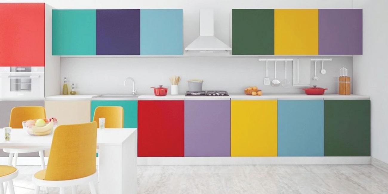 تاثیر رنگ کابینت آشپزخانه بر دکوراسیون و روحیات افراد