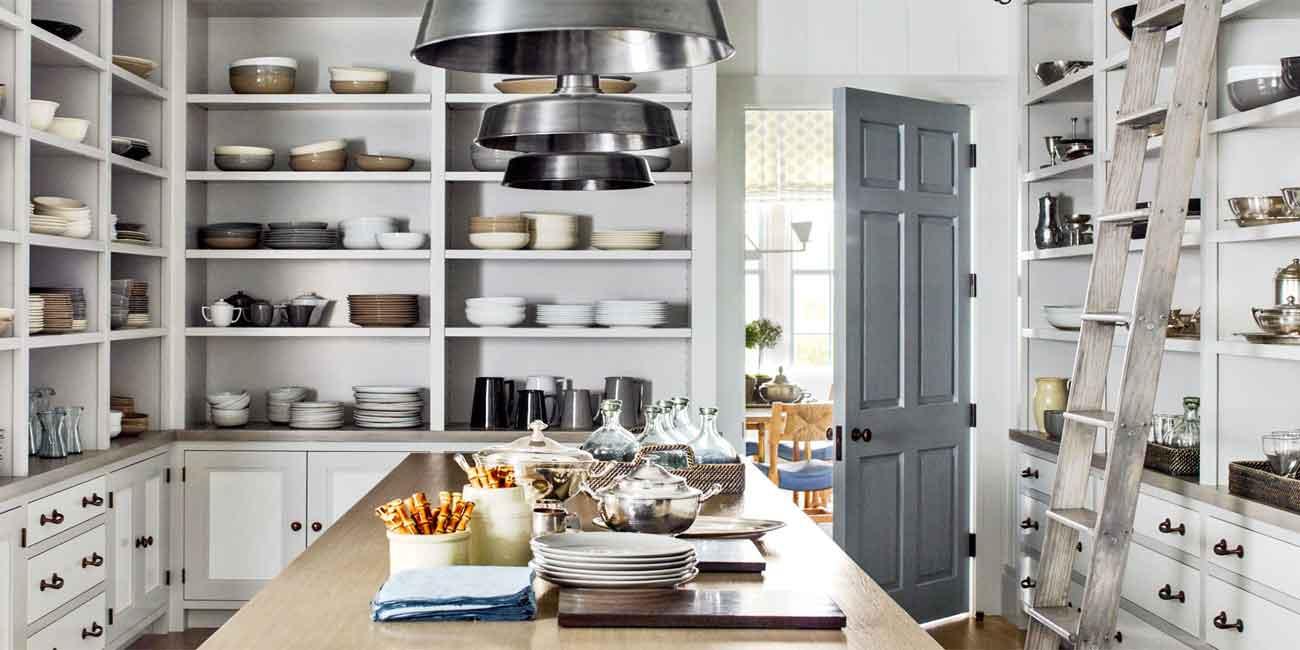 پنتری روم چیست؟ چند ایده‌ برای داشتن یک پنتری روم یا انبار مواد غذایی