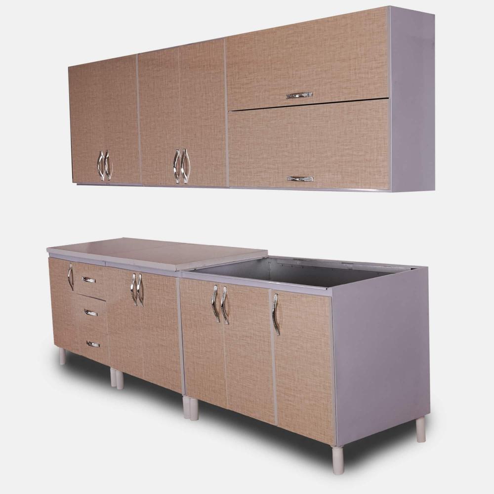 سرویس 6 تیکه بدنه فلزی ضخامت بالا دربMDF