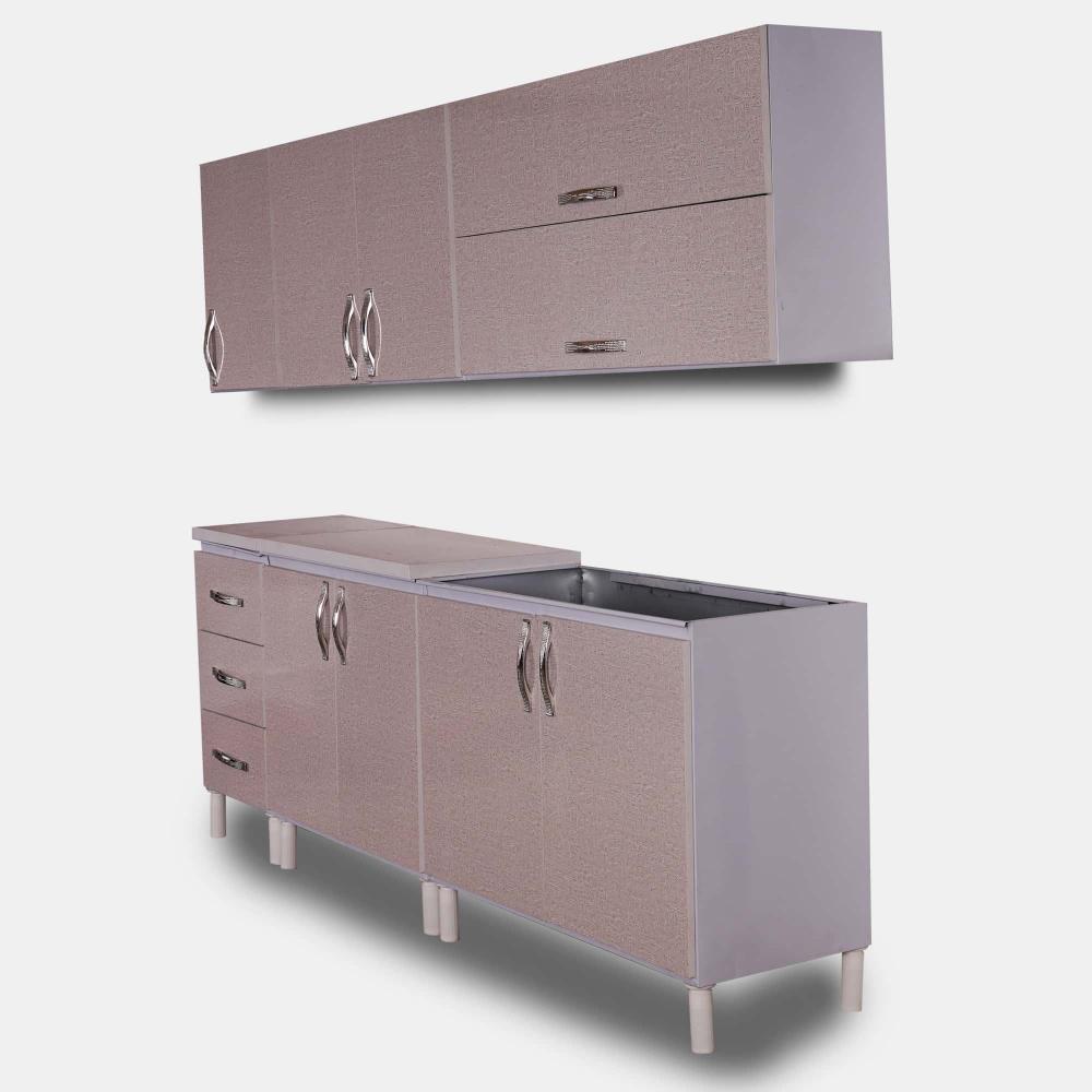 سرویس 2 متر 20 سانت کابینت بدنه فلزی