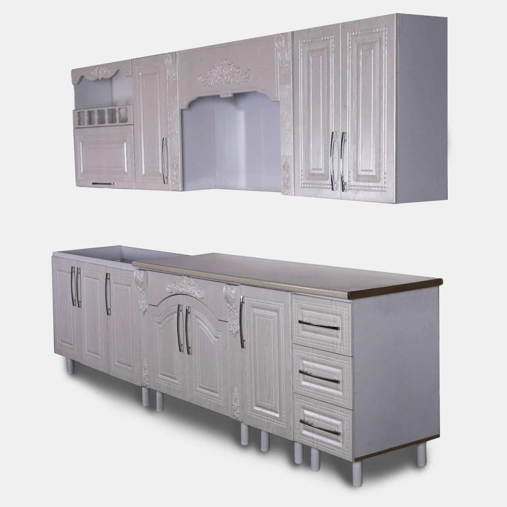 سرویس6 متری کابینت ممبران سفید صدفی