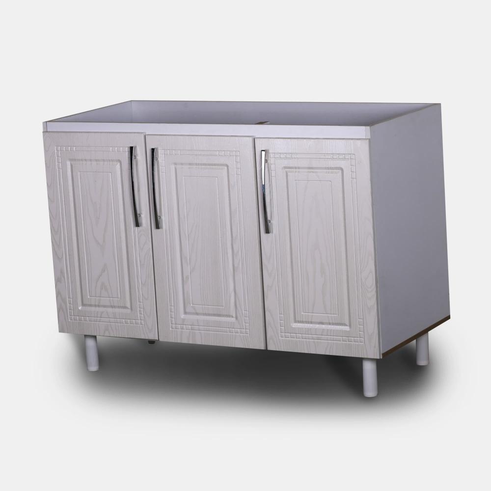 کابینت زیر سینکی ممبران سفید صدفی، کابینت اماده زیرسینکی ممبران 120 سانتی