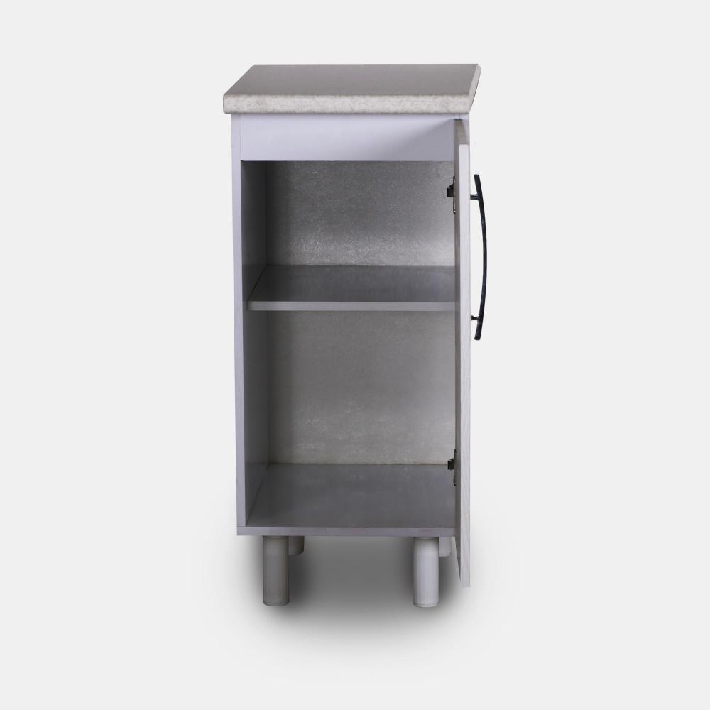 کابینت آماده تک درب ام دی اف با روکش pvc