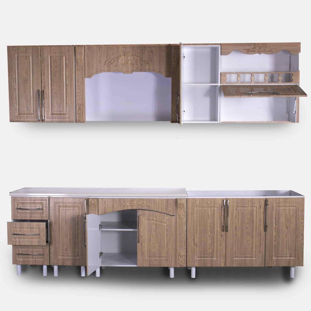 کابینت آشپزخانه وکیوم اماده رنگ ملچ