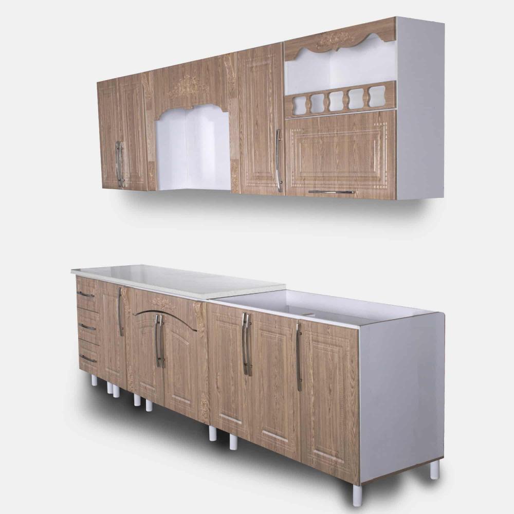 کابینت وکیوم شش متری قهوه ای روشن