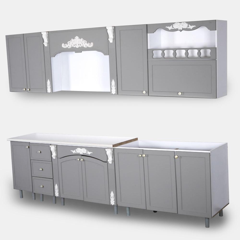 سرویس کامل کابینت حاضری طرح پلی اورتان طوسی