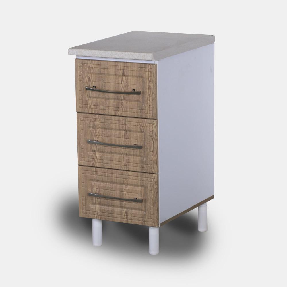 کابینت سه کشو زمینی ممبران، کابینت سه کشو 40 سانت ملچ