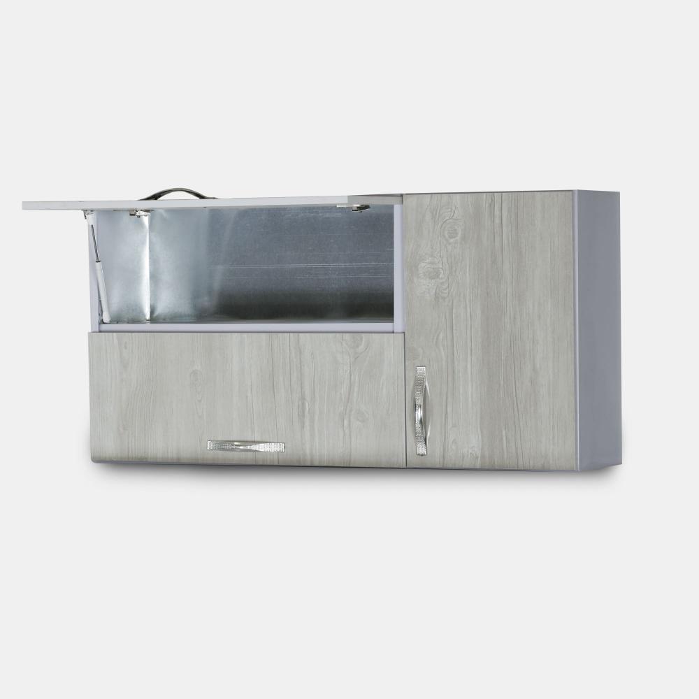 آبچکان کابینت بدنه فلزی درب چوبی آامده رنگ کاج