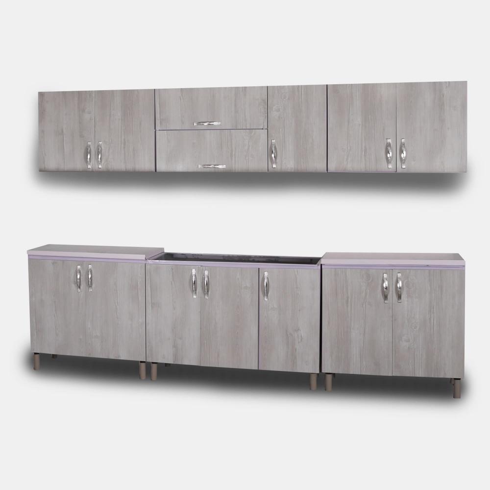  کابینت استوک فلزی گالوانیزه درب چوبی