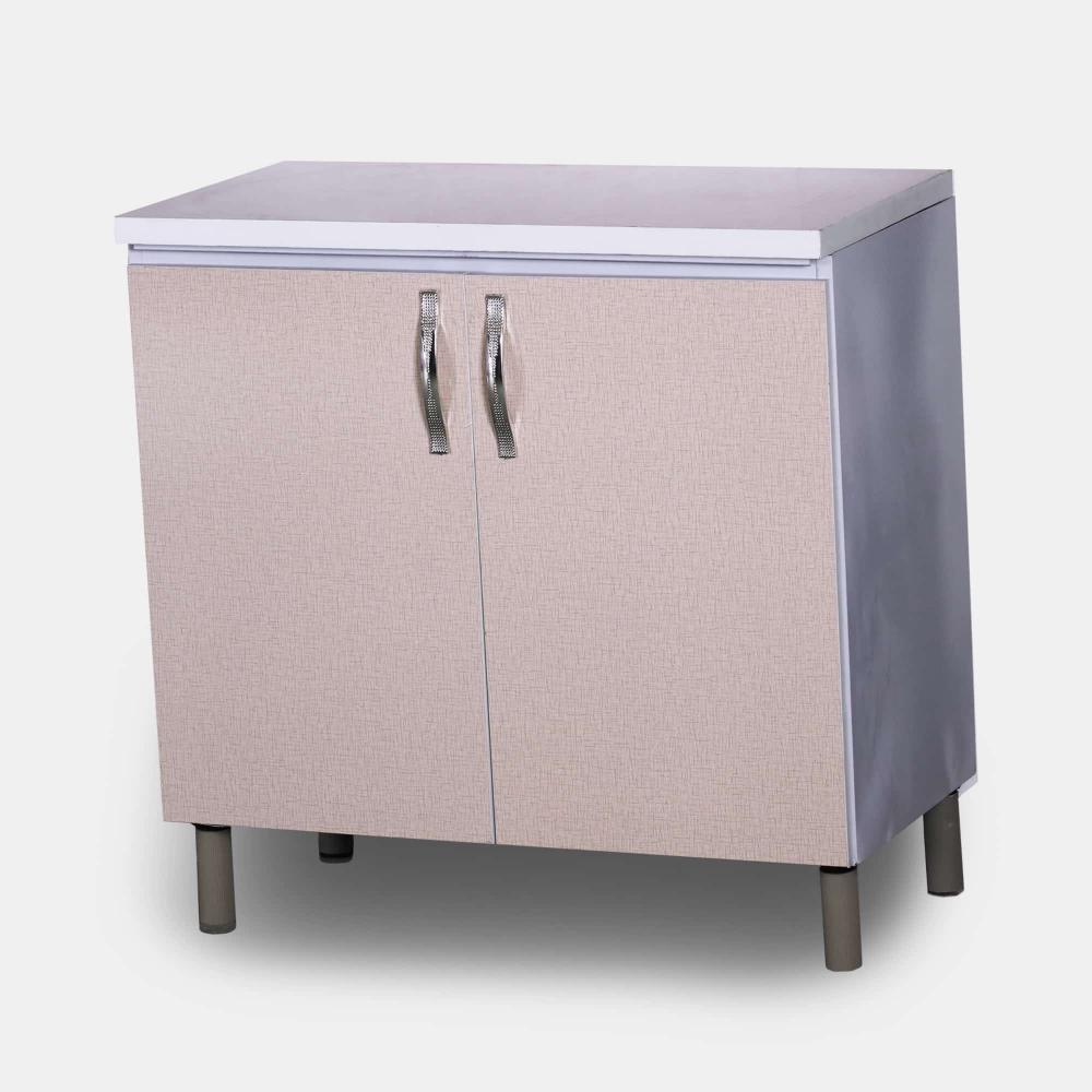 کابینت دو درب زمینی 90 سانت رنگ دیزاین، کابینت آماده 90 سانت زمینی رنگ دیزاین، کابینت دو درب زمینی استوک رنگ دیزاین